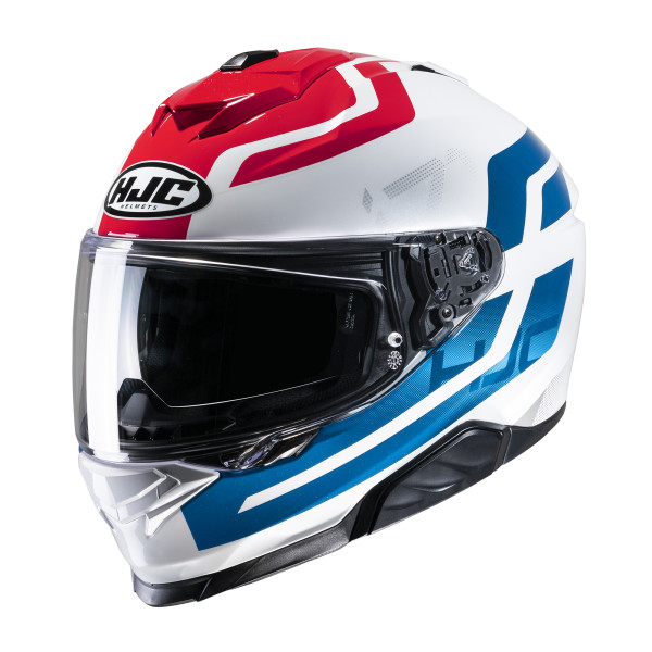 HJC HJC I71 ENTA MC21SF WHITE RED BLUE XL HELMET